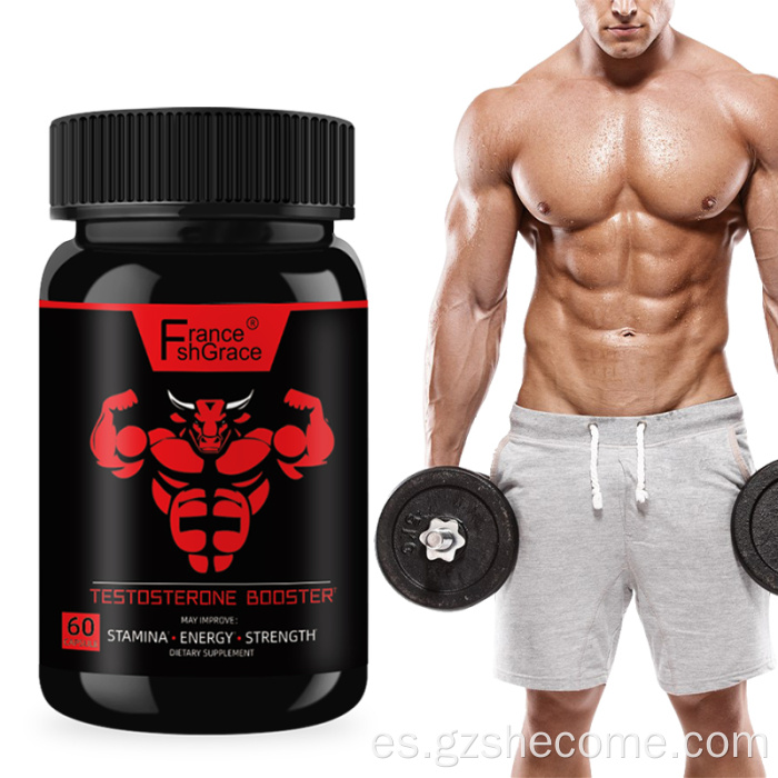 Hombres Testosterona Cuerpo Booster Suplemento de resistencia del hombre